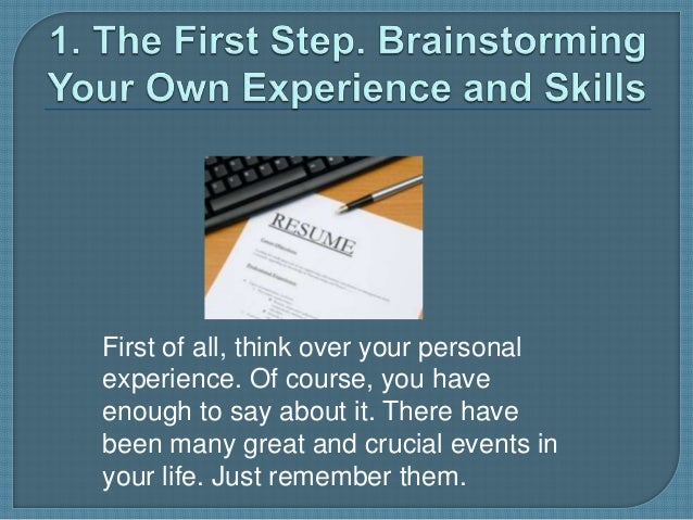 Essay write about yourself