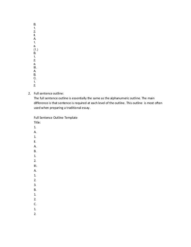 different outlines essays different outlines essays