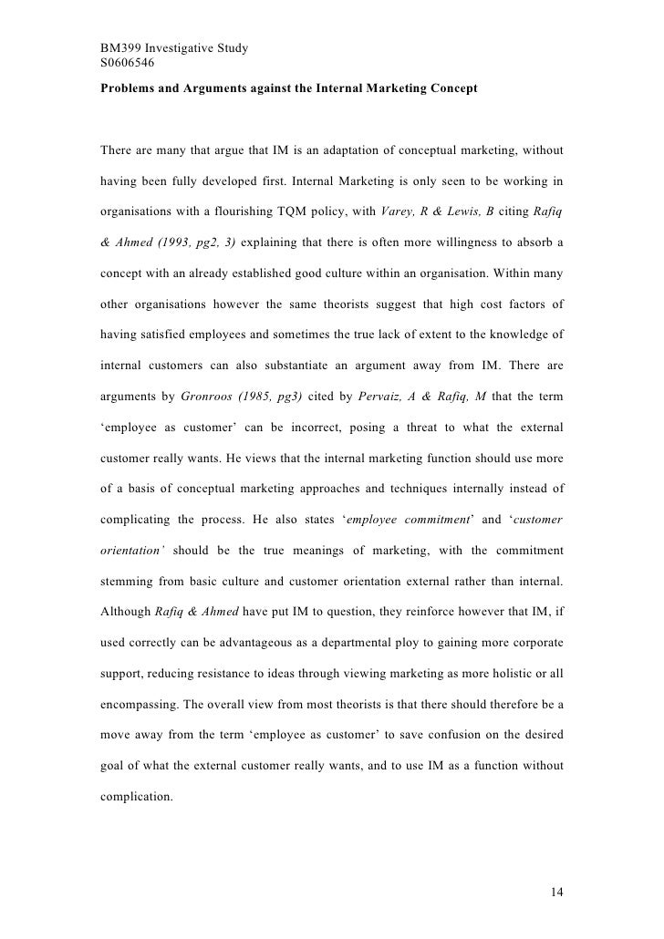 internal marketing essay internal marketing essay