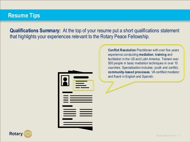 tips for resume building