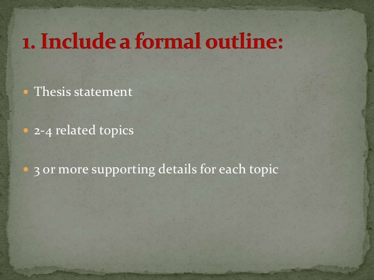 Essay basics