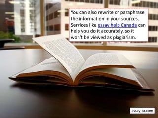 Essay Writing Guide for Canadian Students | PPTX