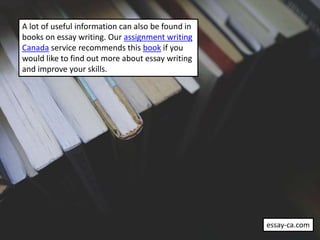 Essay Writing Guide for Canadian Students | PPTX