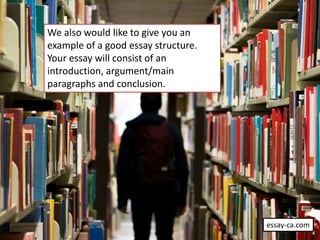 Essay Writing Guide for Canadian Students | PPTX