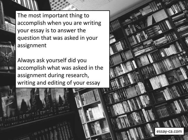 Essay Writing Guide for Canadian Students | PPTX | Homework and Study ...