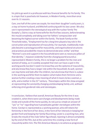 Personal Study Essay