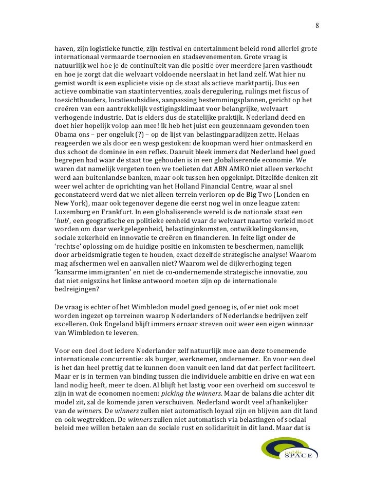Land essay