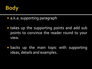Elements and Types of Essay | PPTX