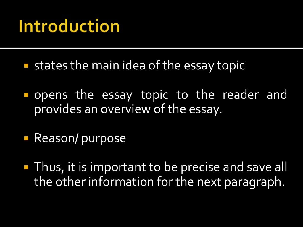 Types of essays pdf picture