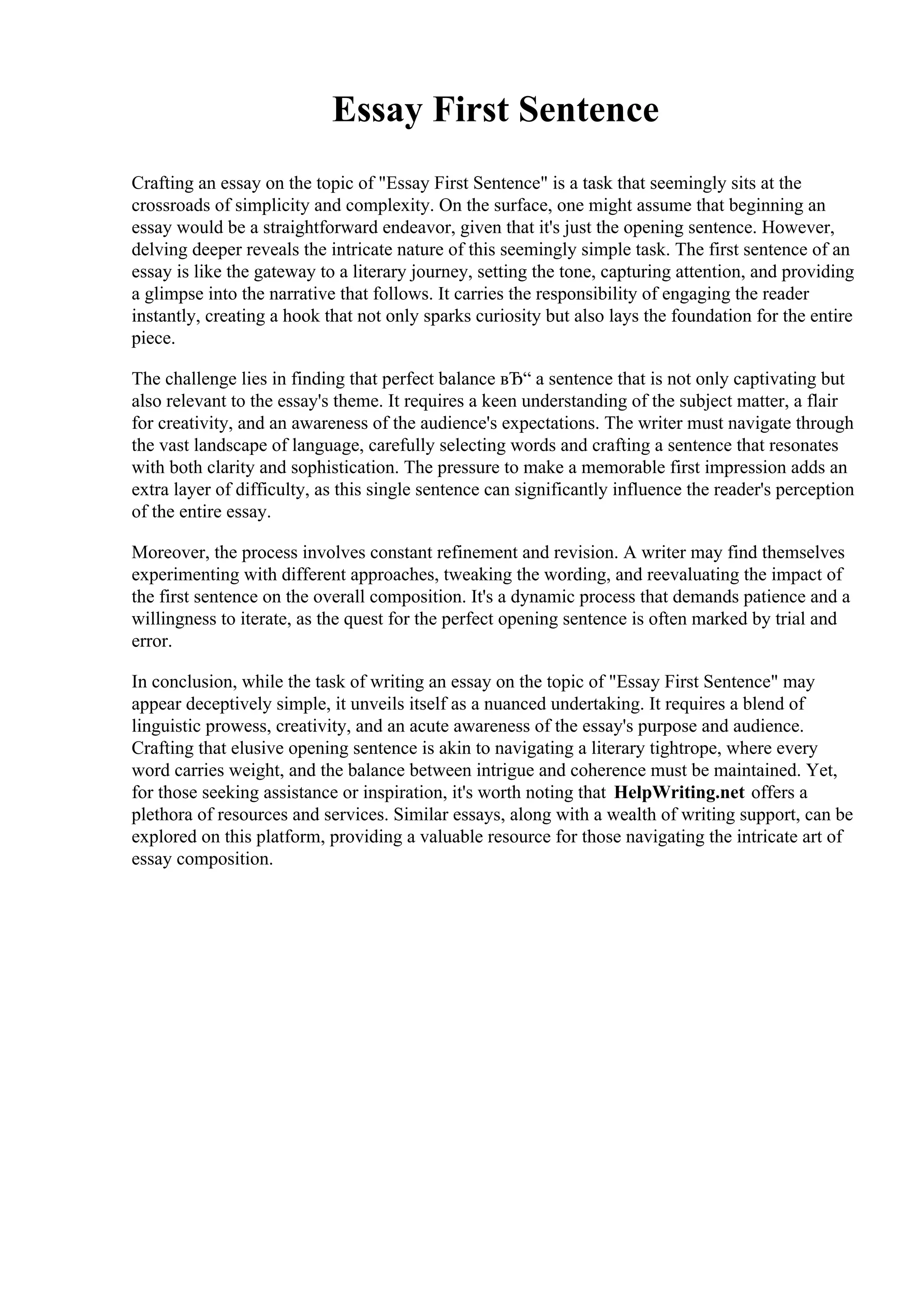 Essay First Sentence.pdf