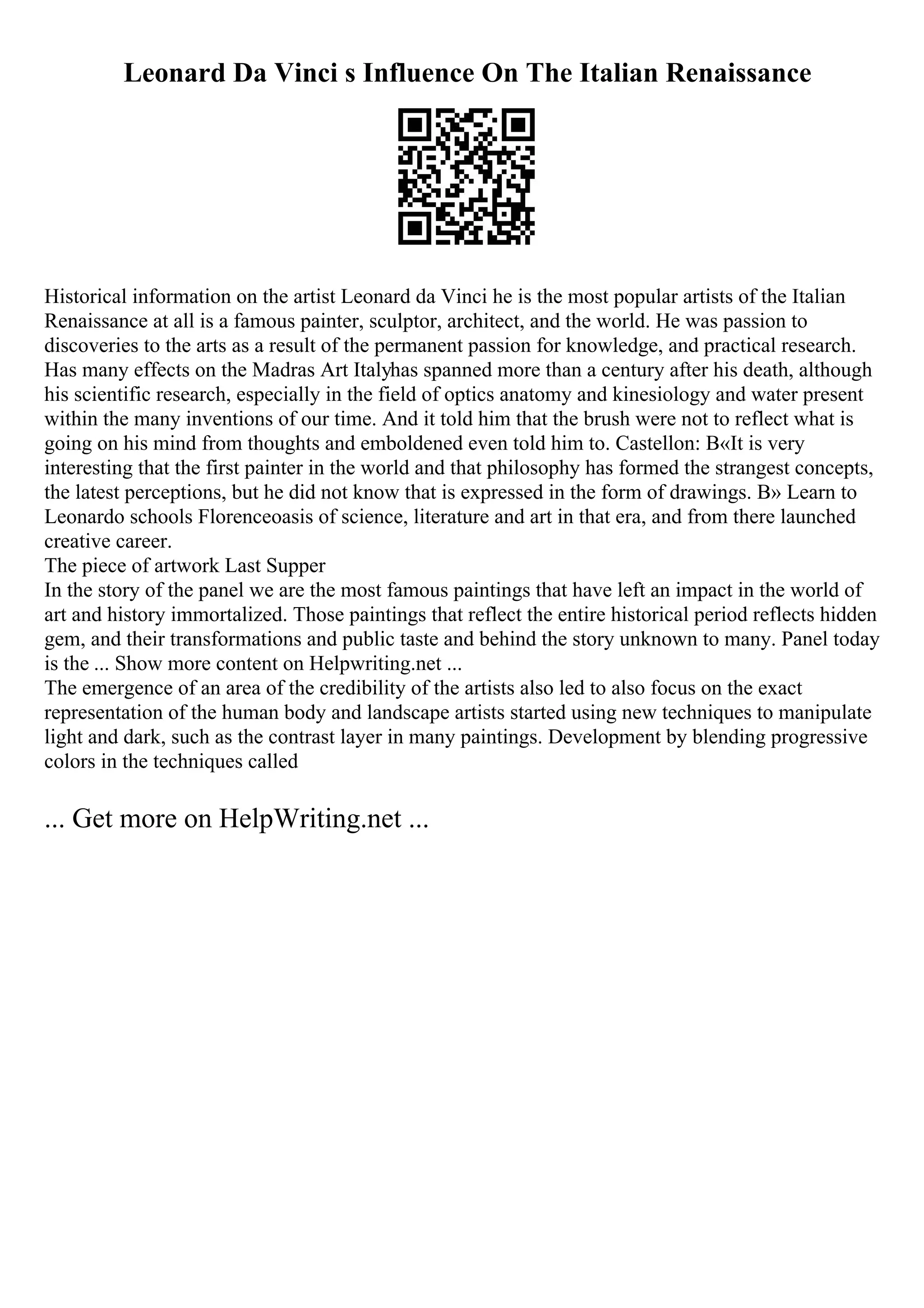 Essay For Graduate School Examples | PDF
