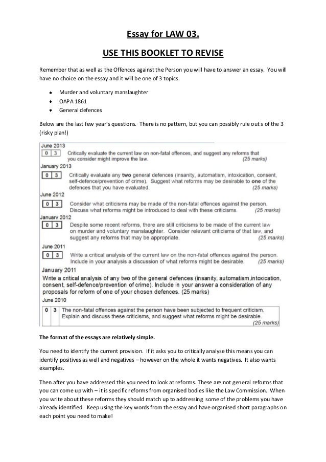 Insanity defense essay