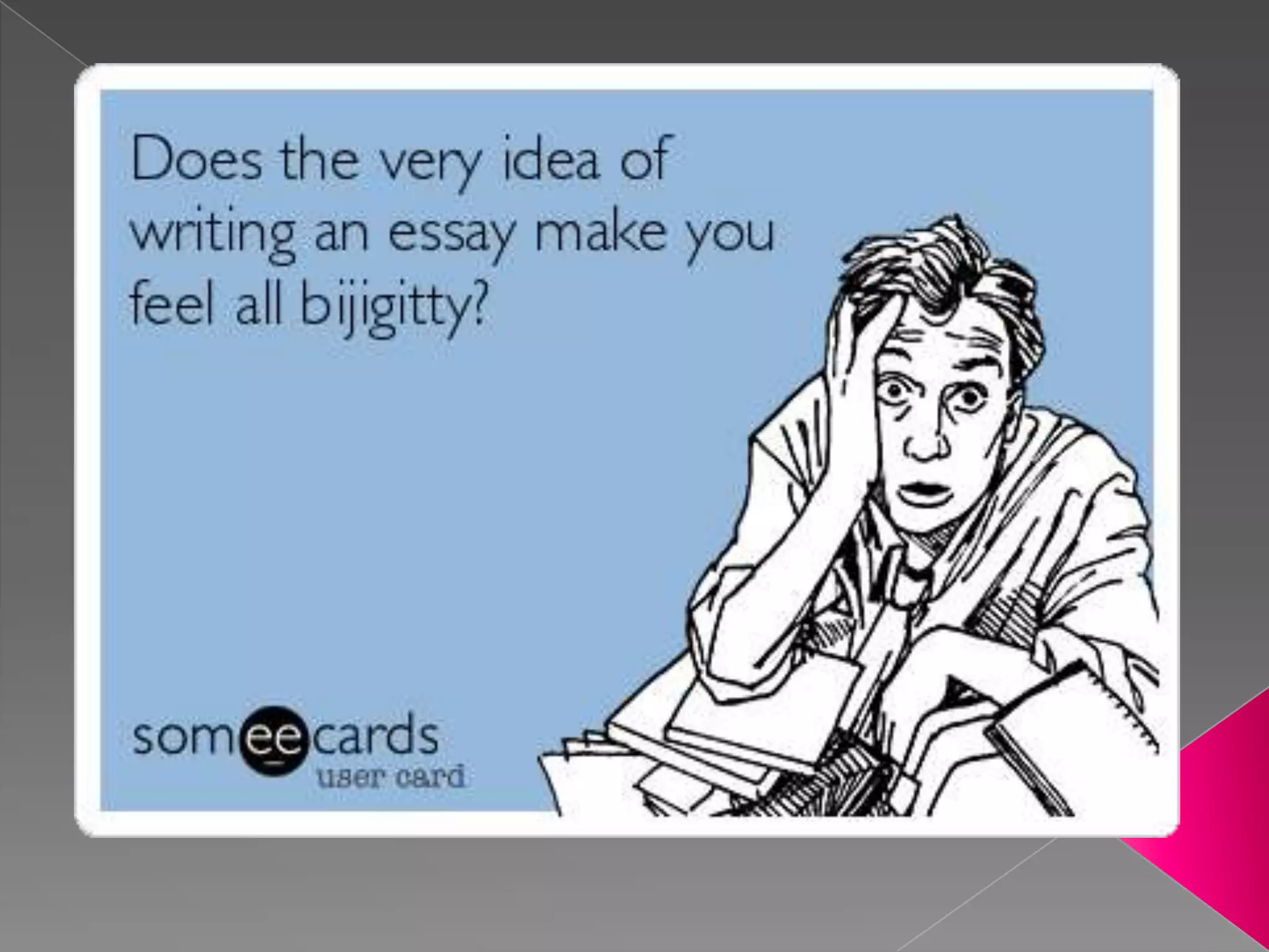 Help with writing nuts and bolts PPT