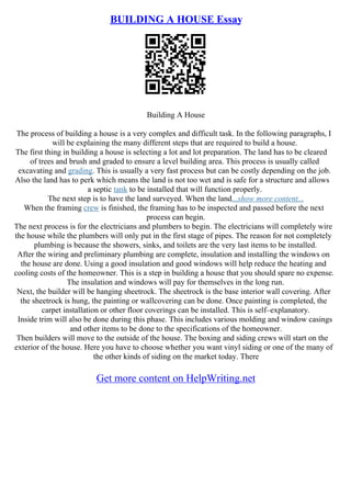 Essay Intro Structure | PDF