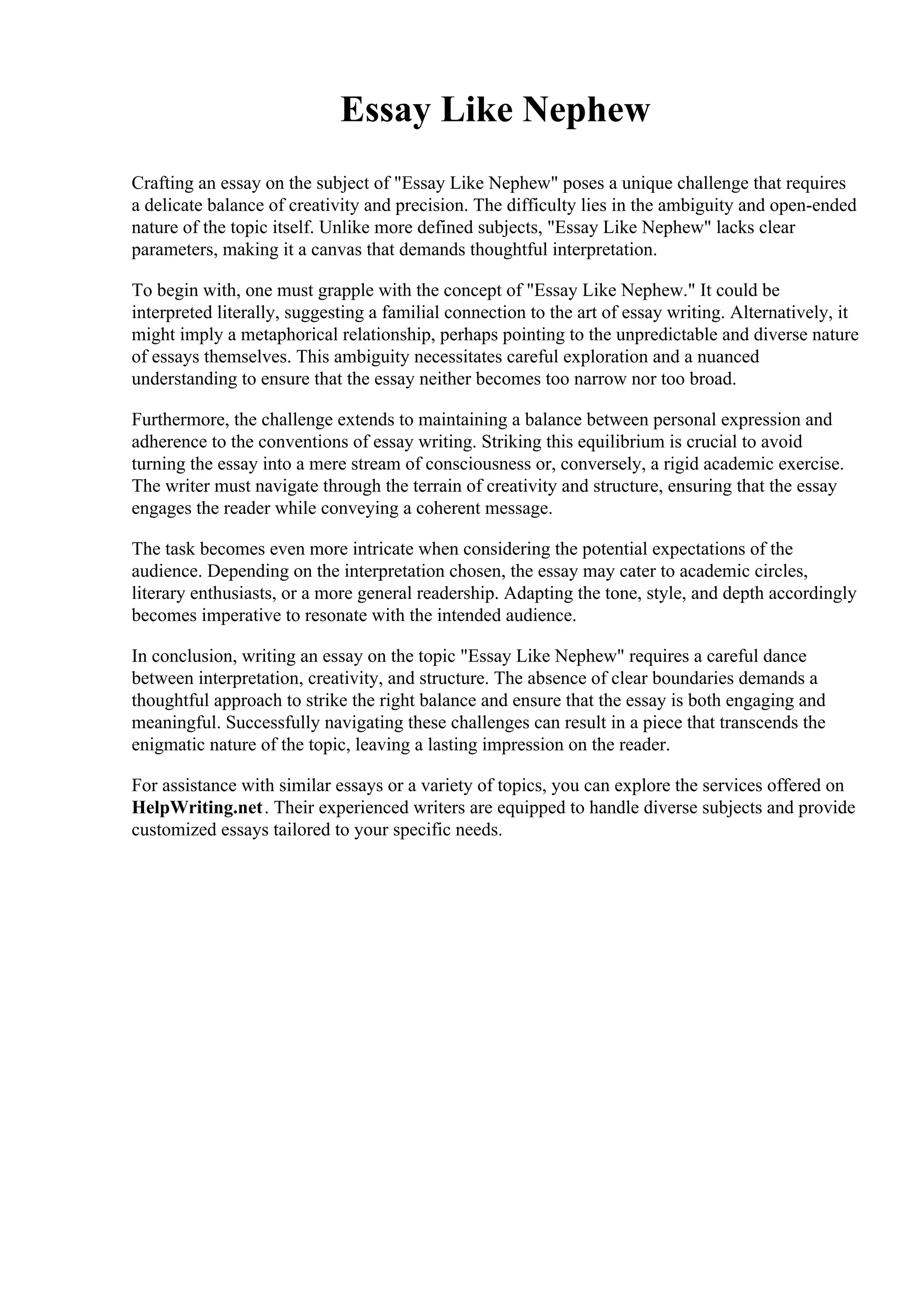 Essay Like Nephew.pdf