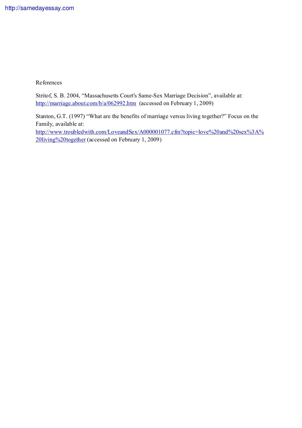 Essay About Marriage | WOW Essays