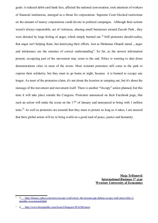 Essay On Good Health Where Is A Thesis Statement In An Essay also How To Write A Good Proposal Essay Essay Occupy Wallstreetmovement Research Paper Essay Topics