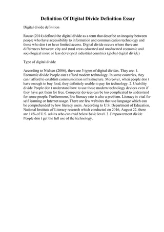 Essay On American History | PDF