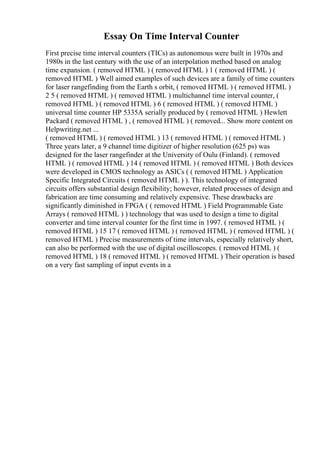 Essay On Assessment For Learning. PDF Reflective Essay on Assessment | PDF