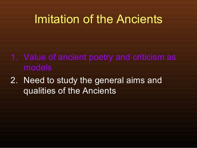 Alexander pope essay on criticism analysis