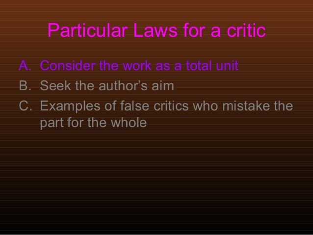 Alexander pope essay on criticism analysis