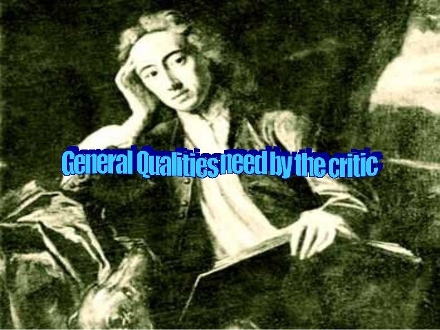Essay on Criticism: Alexander Pope