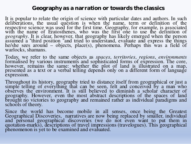 geography essay examples