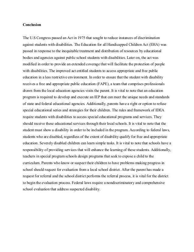 essay about right to education act