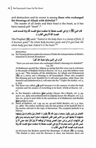 essay on the heart ibn taymiyyah pdf