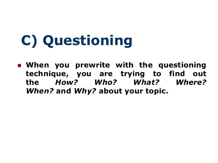 the essay writing process essay writing technique