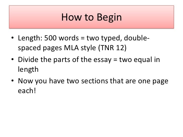 500 word essay double spaced how many pag