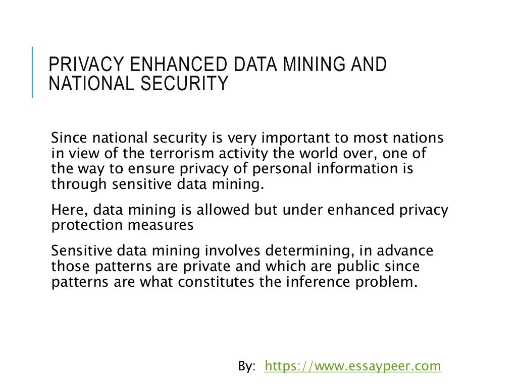 data mining privacy concerns ppt presentation