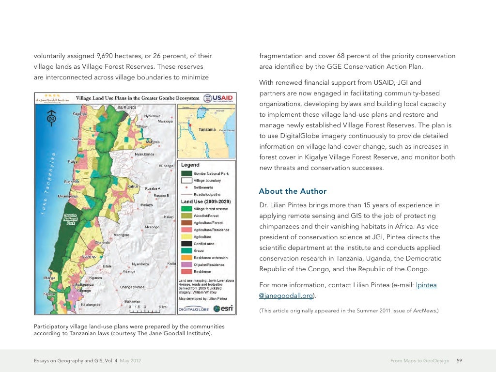How is the use of small scale maps different from the use of large scale maps picture