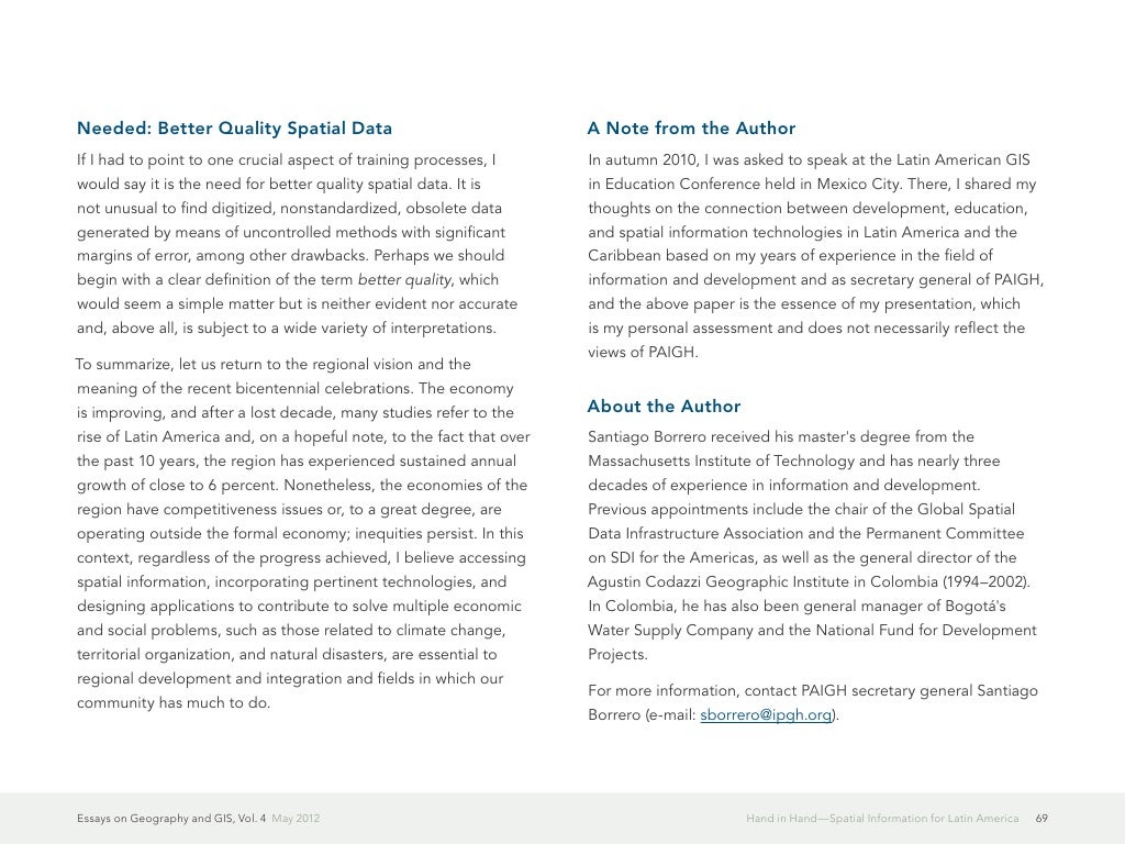 Gis best practices image