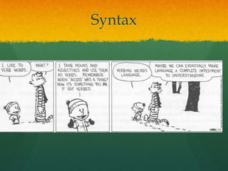 Syntax