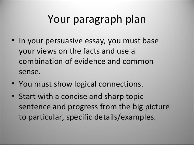 In an essay help you guide the reader through the logical connections