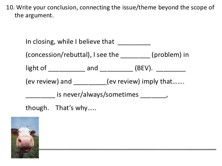 Thesis structure examples picture