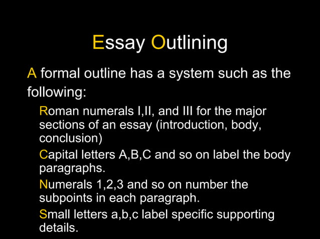 Essay Writing (Structure) | PPT
