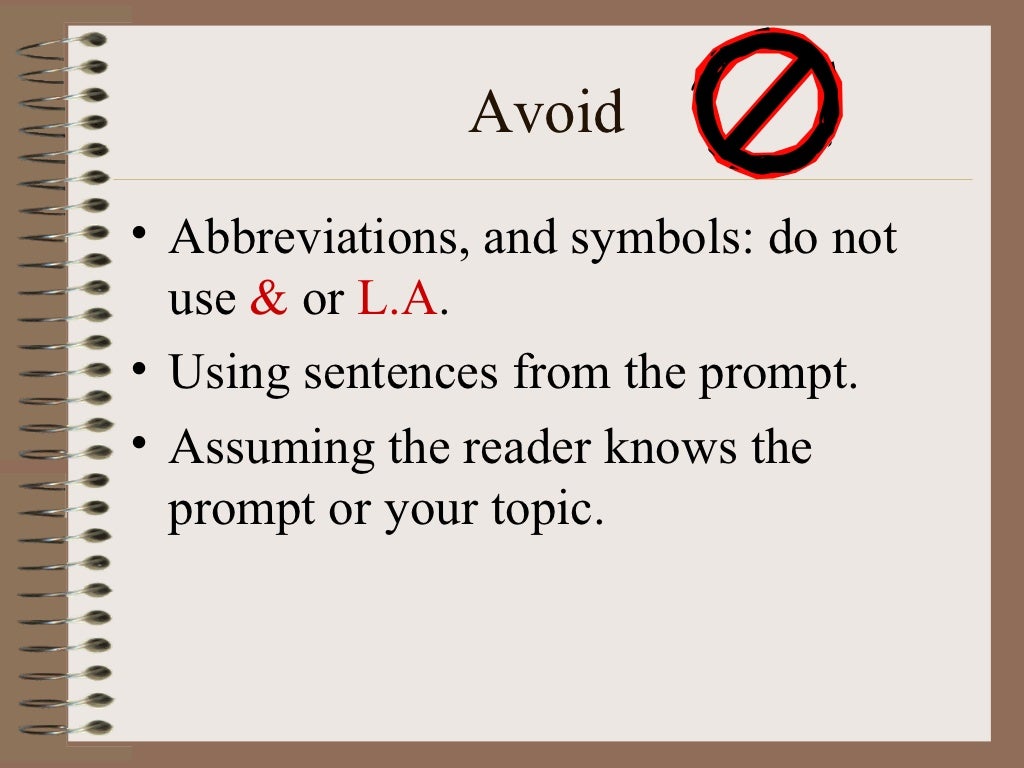 Essay grading rubric image