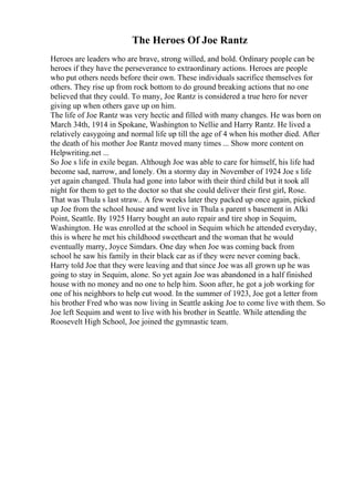 Joe Rantz Death Essay With Harvard Referencing.pdf