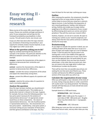 Essaywriting | PDF