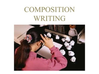 COMPOSITION
WRITING
 