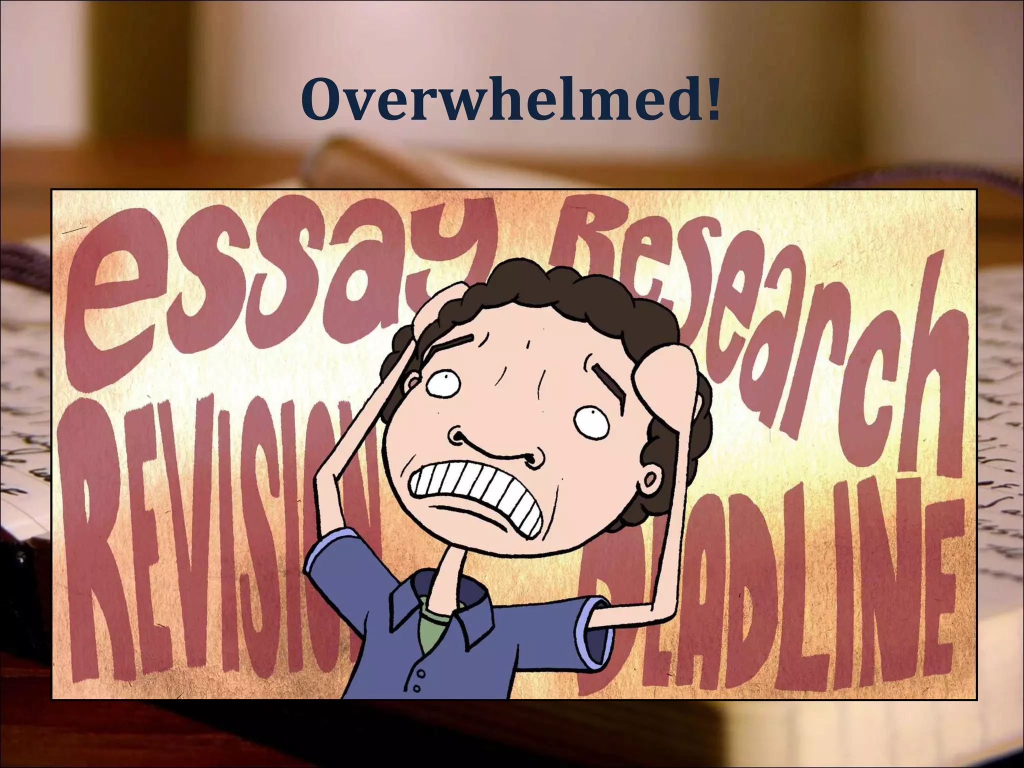 What Earns You Points?
 Answering the
  Question (!)
 Structure
 Style and language
 Research and
  Analysis
 References
 Formatting and
  Presentation
 