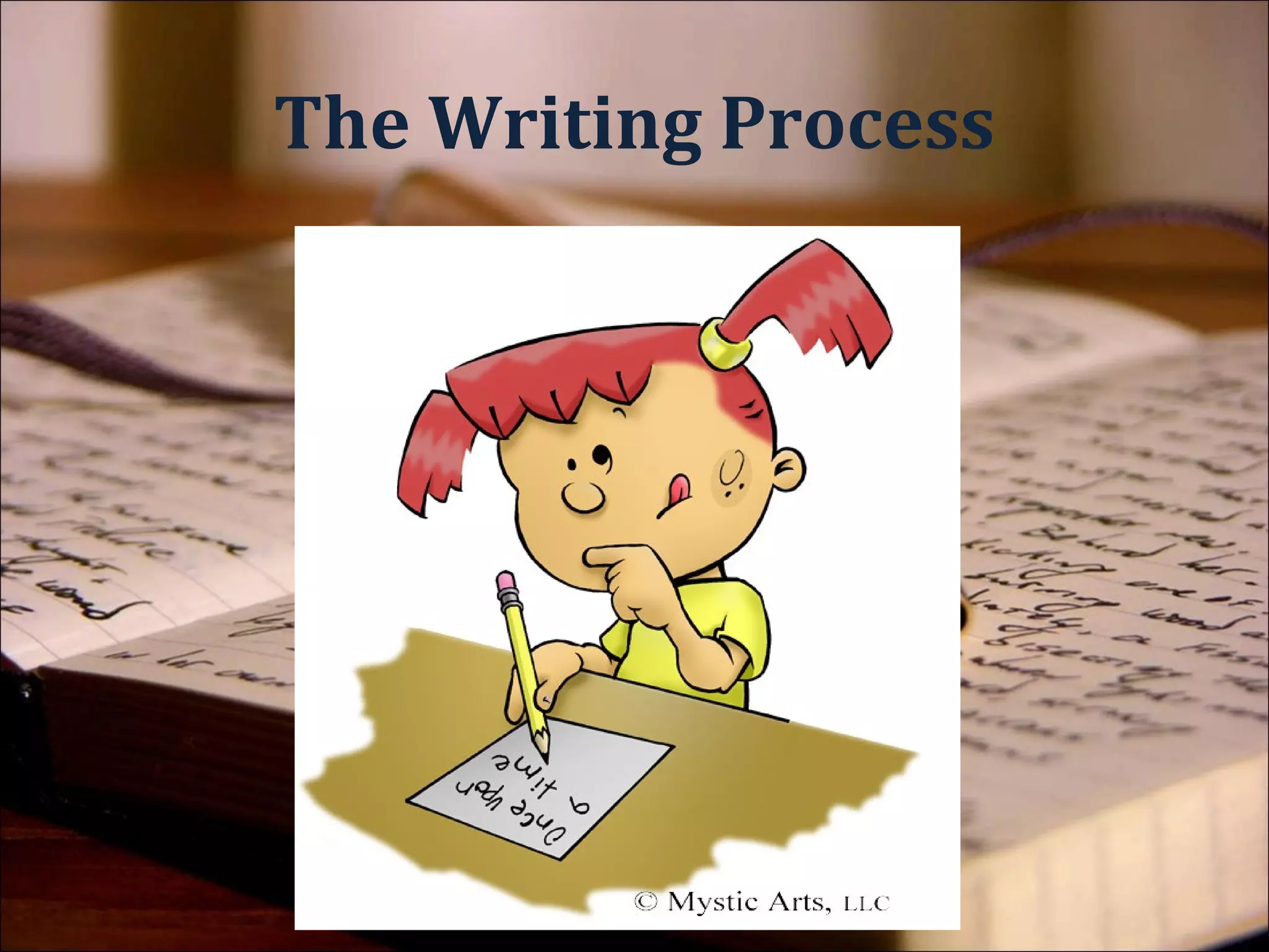 No Perfect First Draft
 