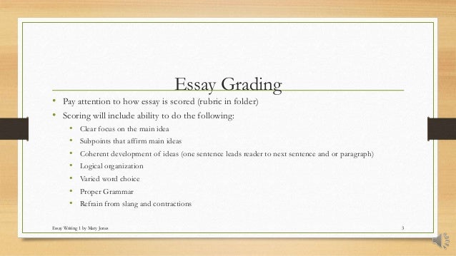 hiset essay scoring guide