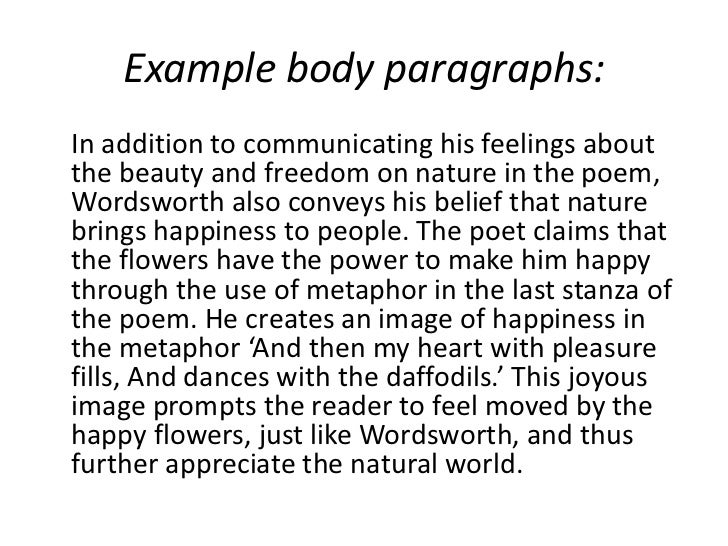 Nature essay