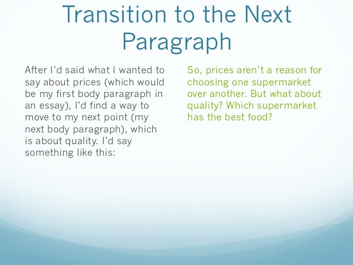 Essay writing an exploration
