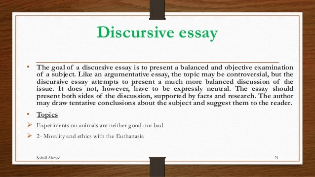 Discursive essay on euthanasia