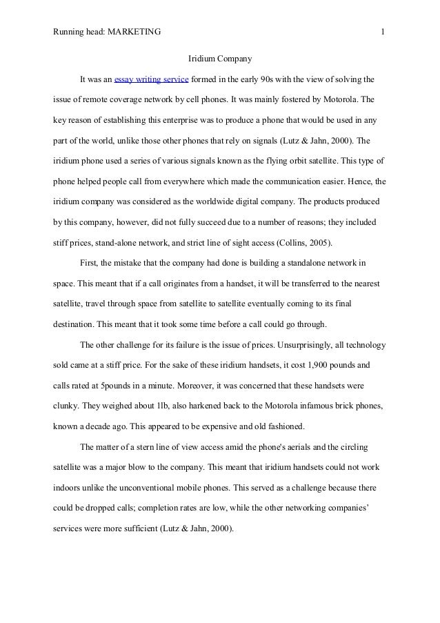 Essay writings company