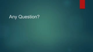 Any Question?
 